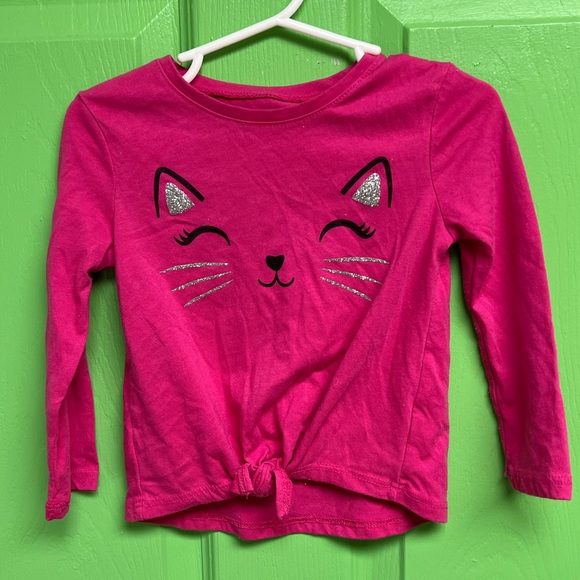 jumping beans Other - Jumping Beans | Toddler girl Cat face shirt